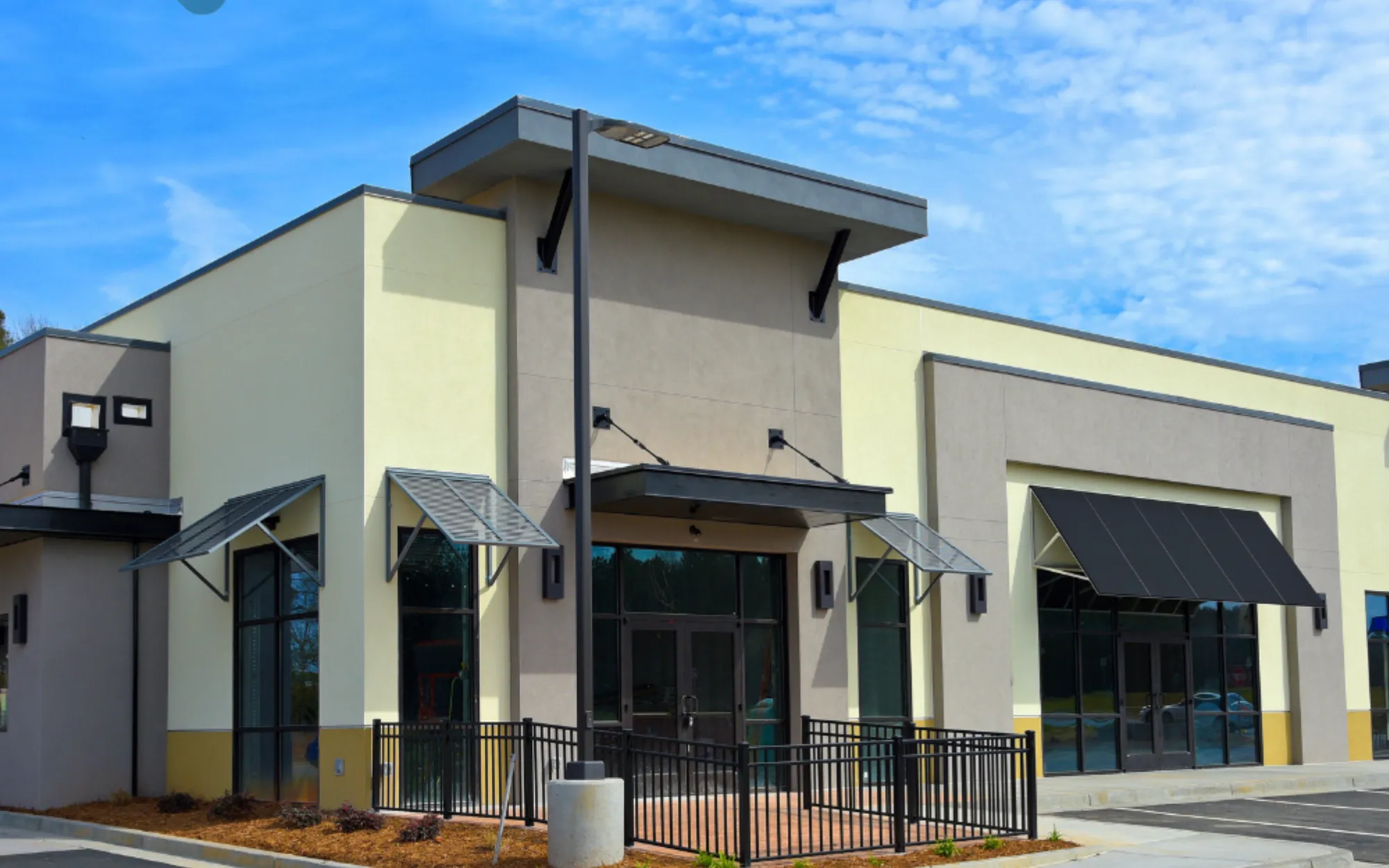 Restaurant interior commercial painting