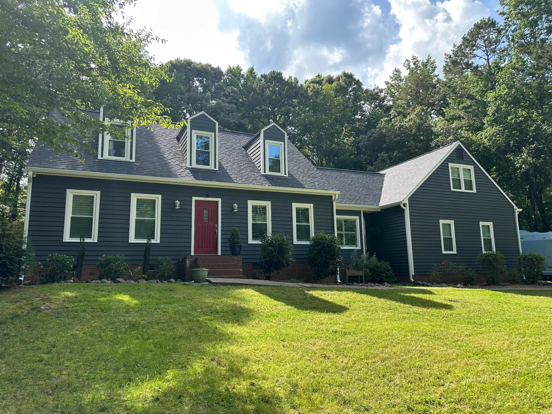 Professional exterior painting project in North Charlotte- Hickory by That 1 Painter