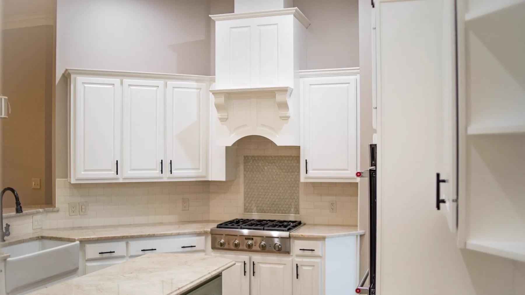 Professional cabinet & interior painting project in Greater Dallas by That 1 Painter