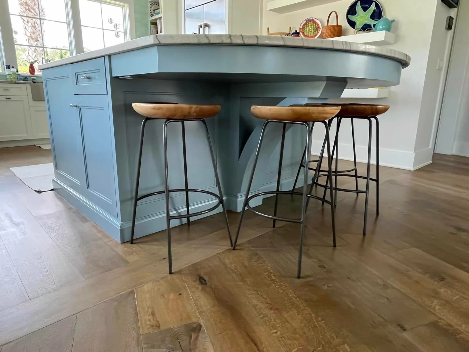 Professional cabinet & interior painting project in the First Coast by That 1 Painter