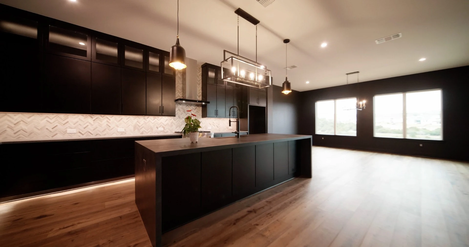 Professional cabinet & interior painting project in Southern New Hampshire by That 1 Painter