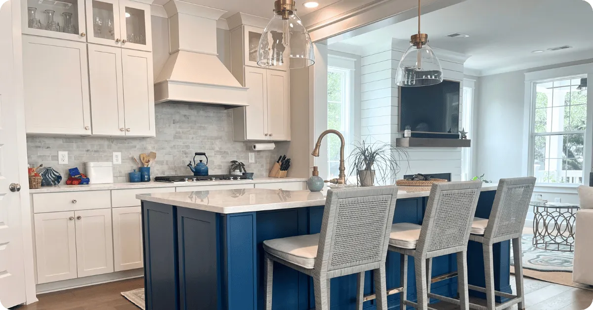 Professional cabinet & interior painting project in Bryan College Station by That 1 Painter