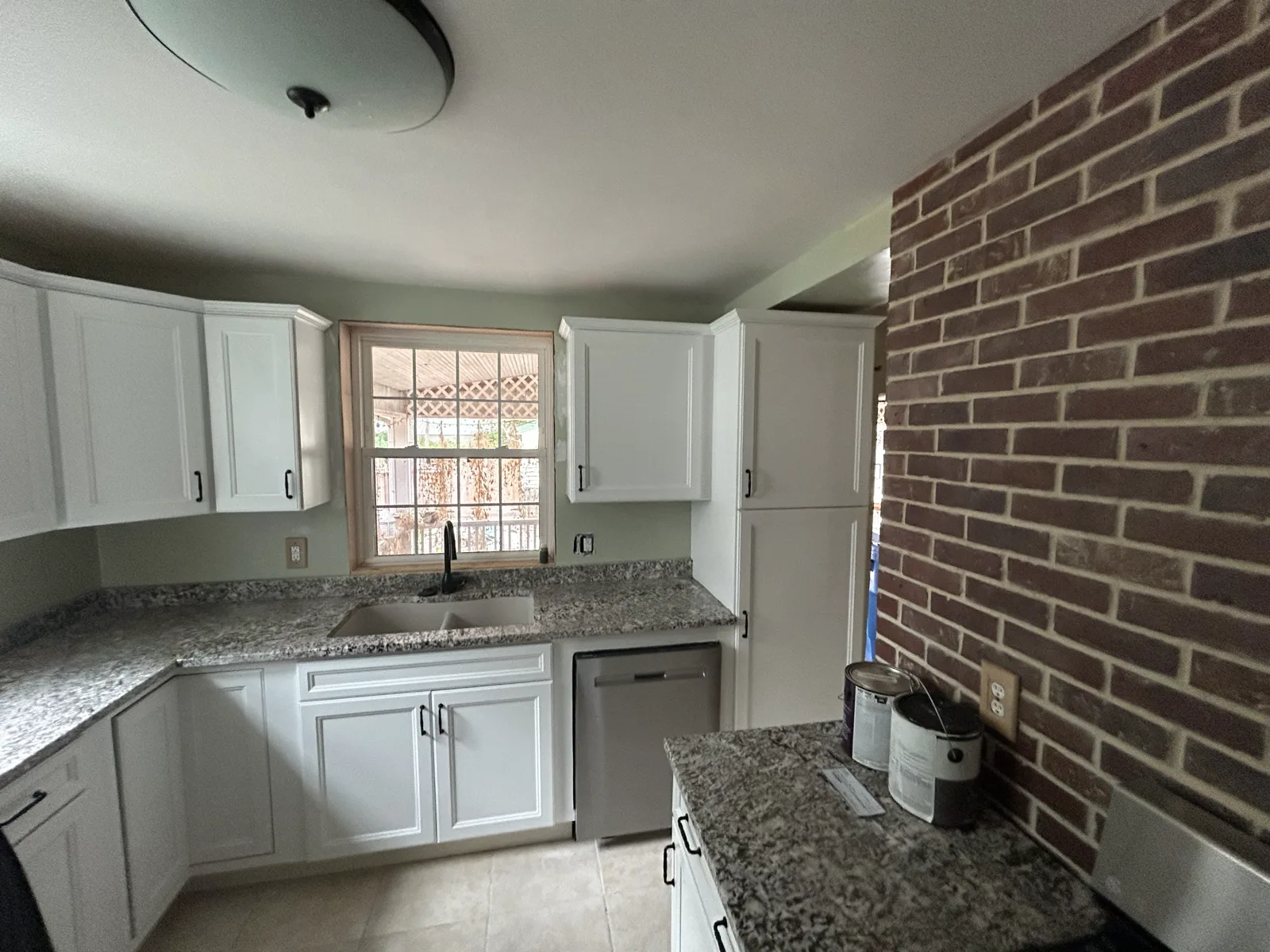Professional cabinet & interior painting project in Quad Cities by That 1 Painter